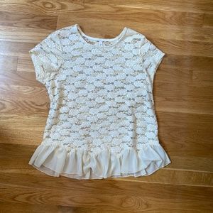Frenchi Lace Top